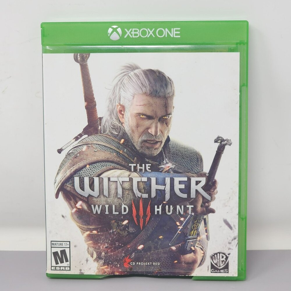 The Witcher 3: Wild Hunt Xbox One‎ Game With Manual & Soundtrack Untested